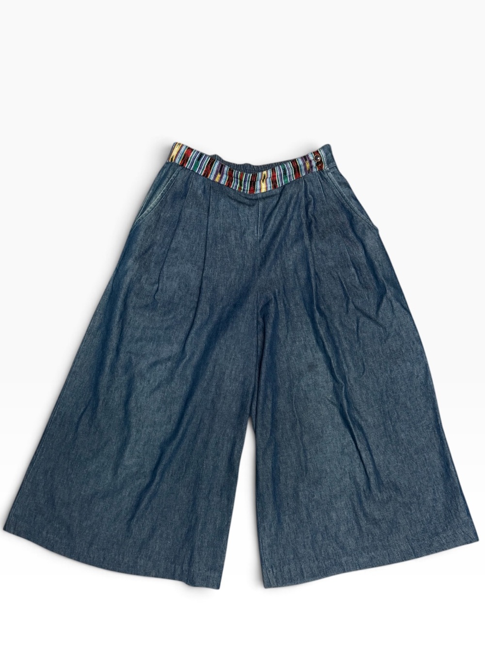 Info USA, Vintage Wide Leg Capri Pants